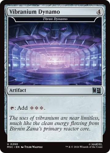 Vibranium dynamo thran - -,