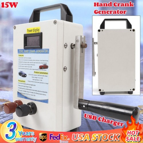 Portable manual hand crank - portable,
